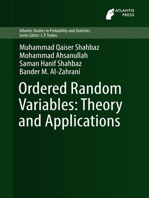cover image of Ordered Random Variables